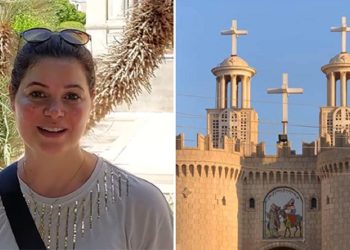 تعليق الفنانة يسرا اللوزي ومنال سلامة أثناء زيارة دير العذراء المُحرق بأسيوط يمنح أحساس الراحة والبركة