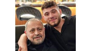 بالصور أحدث ظهور للفنان جورج وسوف بعد انتشار أنباء عن تعرضه لأزمة صحية شديدة 3 جورج وسوف والشامي