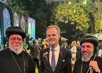 مشاركة الكنيسة الأرثوذكسية احتفال السفارة البريطانية