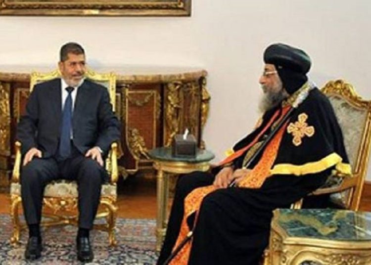 البابا تواضروس الثاني يكشف تفاصيل لقائه الأول مع محمد مرسي مش هتصدق قاله ايه 1 تعليق البابا تواضروس عن موقف محمد مرسي