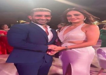 بعد إنتشار صورهما حلا شيحة تخرج عن صمتها بشأن علاقتها مع أحمد سعد