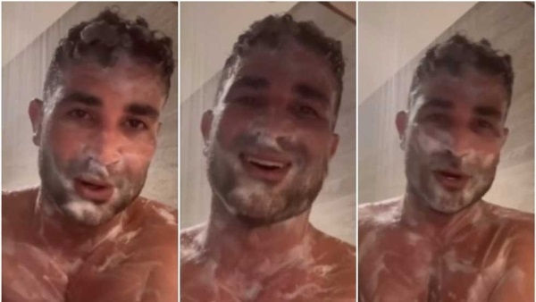 اتعودت أتشتم 3 أيام في الأسبوع أحمد سعد يخرج عن صمته ويعلق على فيديو إستحمامه 1 أحمد سعد