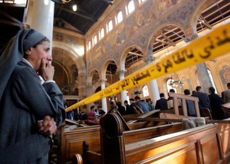 تصريح هام من البابا تواضروس بشأن الجهة المسئولة عن تفجير كنيسة القديسين 1 كنيسة القديسين