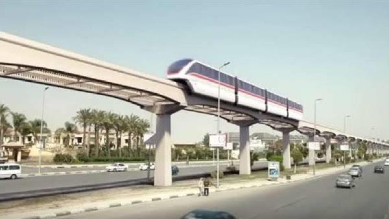 الإعلان عن المناطق المستفيدة من خط المونوريل شرق النيل الجديد 2 المناطق المستفيدة من خط المونوريل