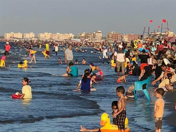 حقيقية إغلاق الشواطئ فى جمصة بسبب التغيرات والاضطرابات المناخية 3 حقيقية إغلاق الشواطئ فى جمصة