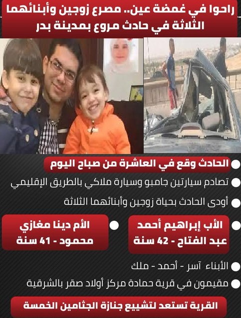 وداع مهيب 5 نعوش الأب والأم والأطفال كشف تفاصيل واقعة الإقليمي المؤلم 2 وداع مهيب 5 نعوش الأب والأم والأطفال