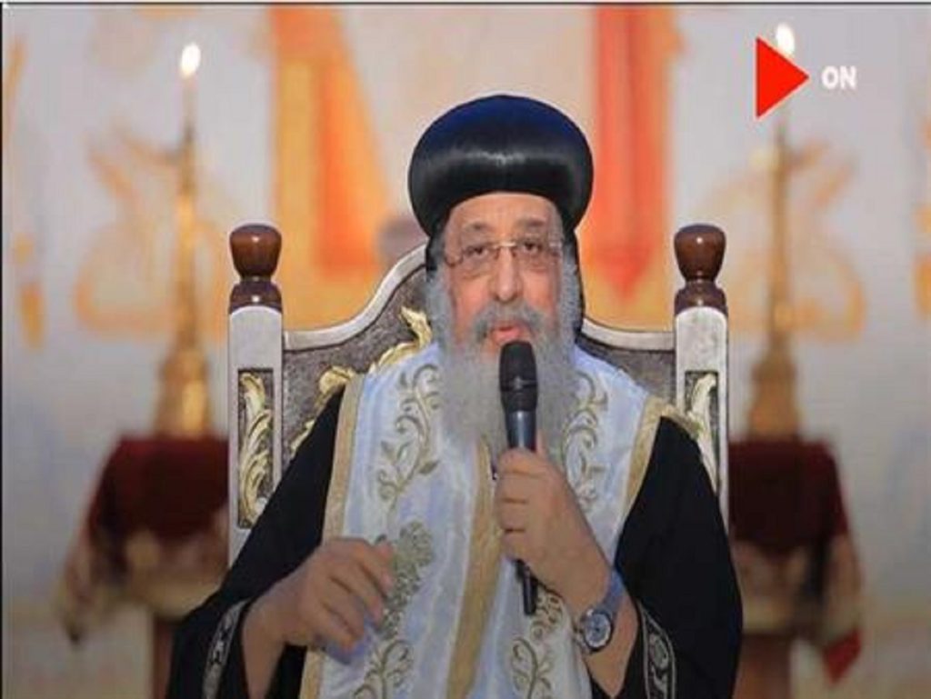 البابا تواضروس الثاني يلقي العظة الأسبوعية بالثلاث مقارات بالإسكندرية ويبدأ زيارتة الرعوية 3 البابا تواضروس الثاني