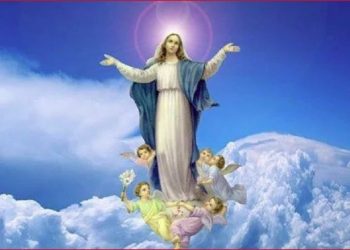 احتفال الكنيسة بعيد صعود العذراء بعد انتهاء فترة الصوم