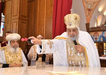 تدشين كنيسة السيدة العذراء