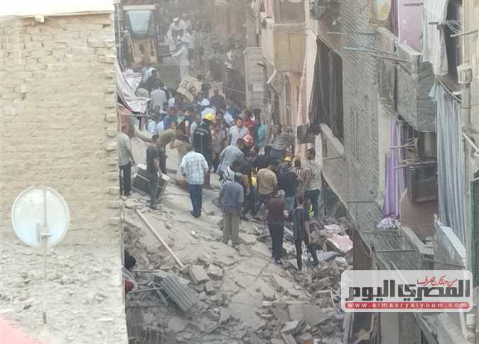 مأساة حادث انهيار عقار روض الفرج قصة أولى الضحايا كانت رايحة تشتري حاجة حلوة 3 انهيار عقار روض الفرج