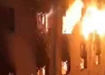 بالصور تفاصيل حريق كنيسة مارمينا في الأميرية ومصدر يكشف سبب إندلاع  النيران