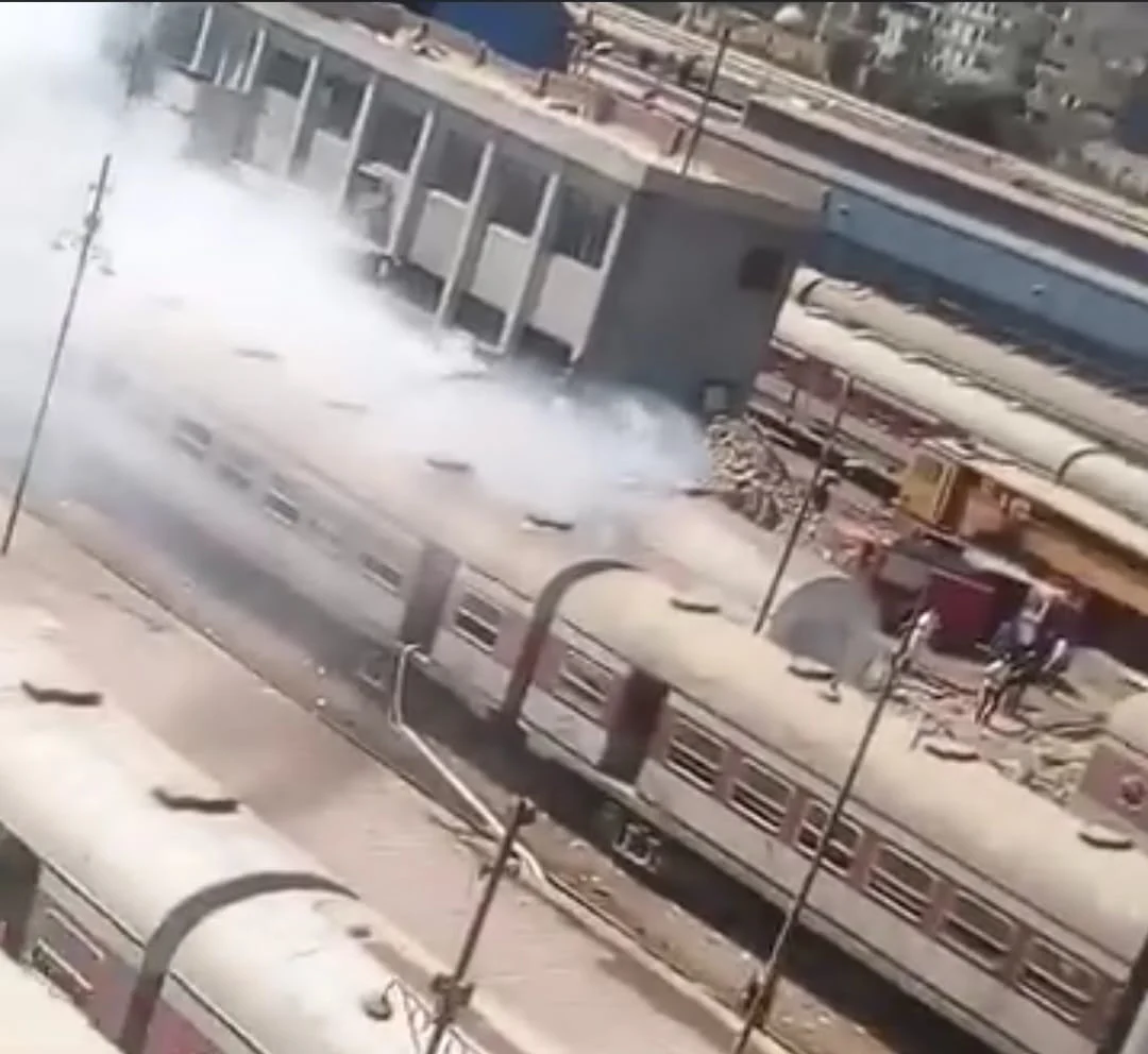 عاجل كشف حقيقة حريق قطار محطة مصر برمسيس 3 حقيقة حريق قطار محطة مصر برمسيس