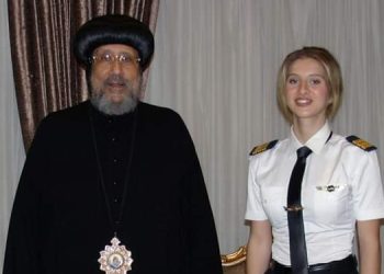 الأنبا أرميا وميرولا ماجد