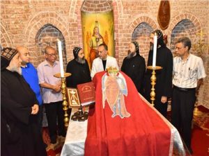 بالصور تفاصيل زيارة محافظ أسيوط إلى دير المحرق و متابعة تطوير مسار رحلة العائلة المقدسة 2 محافظ أسيوط يزور دير المحرق
