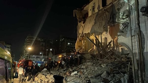 بقى كوم تراب انهيار منزل من 5 طوابق الساحل في القاهرة والمحافظ يكشف مفاجأة عن السبب 1 انهيار عقار
