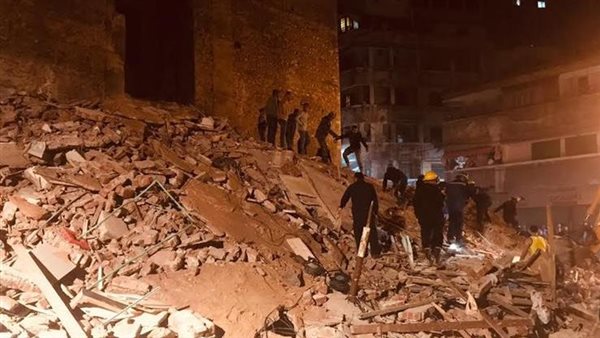 بقى كوم تراب انهيار منزل من 5 طوابق الساحل في القاهرة والمحافظ يكشف مفاجأة عن السبب 2 سبب انهيار منزل الساحل