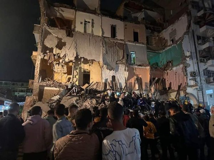 بقى كوم تراب انهيار منزل من 5 طوابق الساحل في القاهرة والمحافظ يكشف مفاجأة عن السبب 3 سقوط عقار