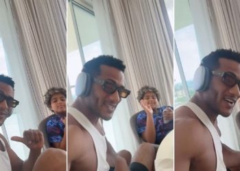 ضربه بالقلم التحقيقات تلاحق محمد رمضان وابنه في واقعة التعدي على طفل