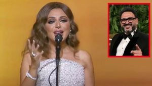 أكرم حسني يفاجئ أنغام في حفلها بجدة والفنانة توجه له رسالة 4 تفاصيل حفل أنغام