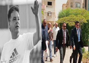 بالصور جنازة مهيبه للراحل إيهاب جلال أبرز المدربين في مصر