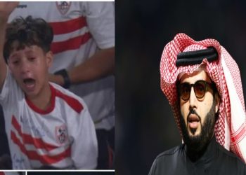 تركي آل الشيخ يفاجئ الطفل الزمالكاوي