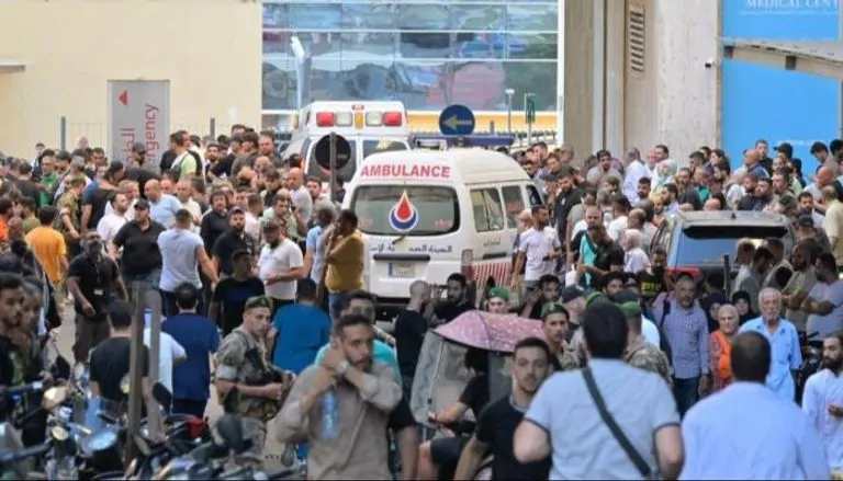 عقب واقعة تفجرات البيجر نجيب ساويرس يوجه رساله للشعب اللبناني 2 تفجيرات واقعة البيجر في لبنان