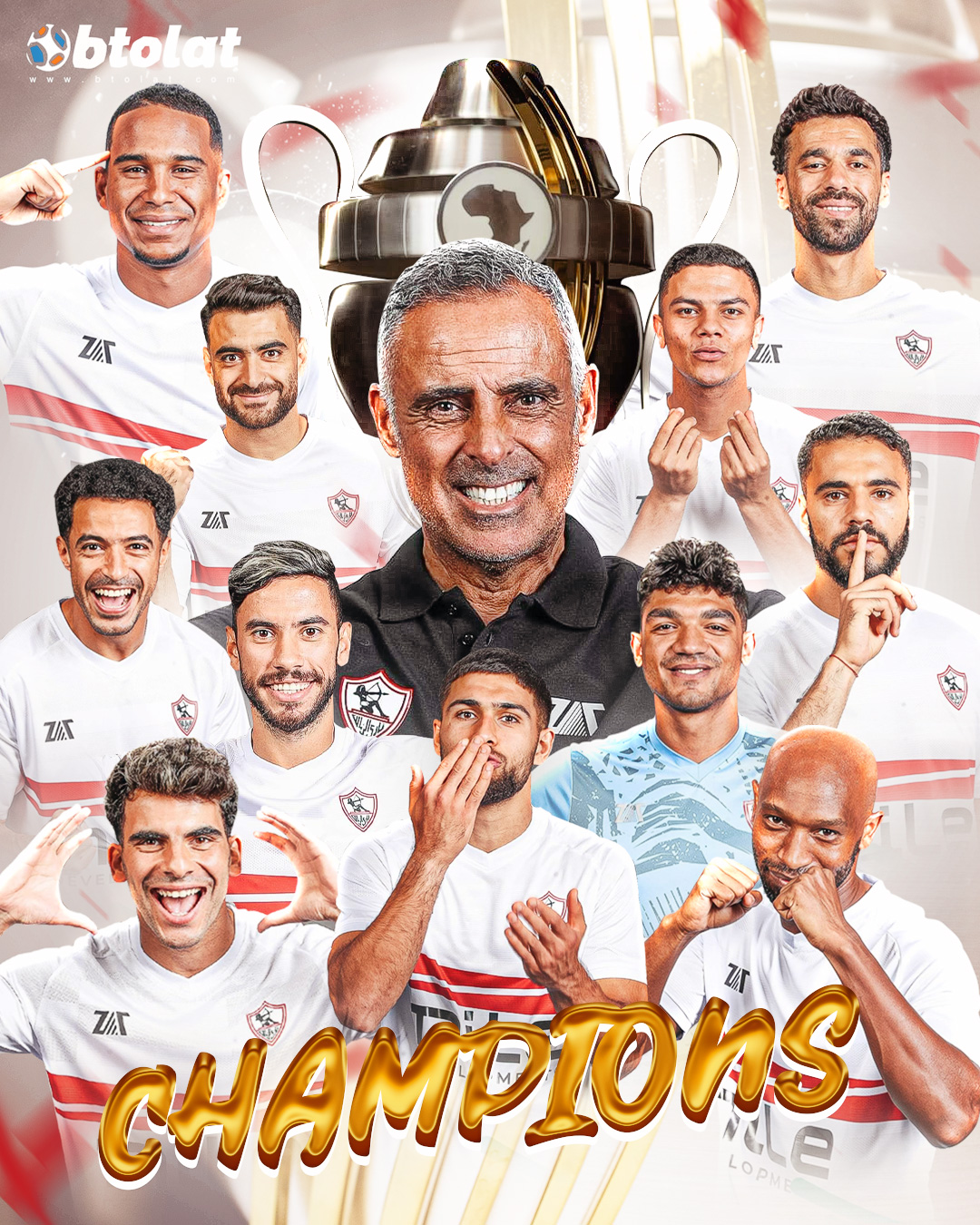 جوميز يوجه رسالة نارية لـ أحمد بلال بعد تتويج الزمالك بالسوبر الإفريقي 3 رسالة جوميز لكل من قلل من الزمالك