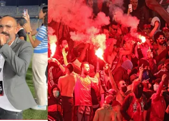 محمد صافي المذيع الداخلي لاستاد القاهرة