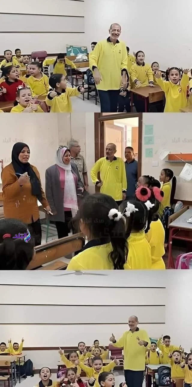 أول تعليق من وزارة التربية والتعليم عن قيام مدير مدرسة بالجيزة بإرتداء الزي المدرسي للطلاب 3 وزارة التربية والتعليم عن الصورة المتداولة للمعلم