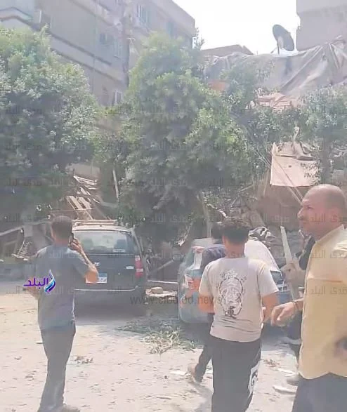 عاجل بالصور حاث انهيار عقار سكني في مصر الجديدة و إجراء سريع من محافظ القاهرة 4 انهيار عقار سكني في مصر الجديدة