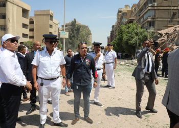 انهيار عمارة أرض الجولف