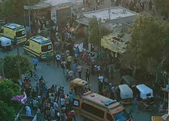 حادث قطارين بالزقازيق