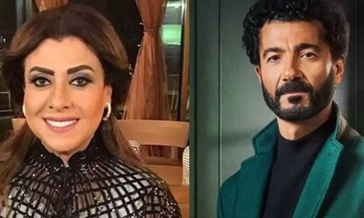 نشوى مصطفى تصرح بعد ربنا ممثل شهير أنقذني من الموت وتكشف تفاصيل مرضها الخطير 3 نشوى مصطفى وخالد النبوي