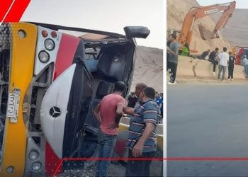 أحد الناجين من حادث أتوبيس الجلالة بالصورة يكشف مفاجأة عايز أوصل رسالة للكل