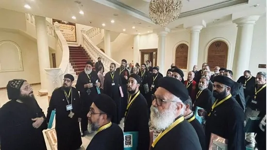 بالصور بدعوة من قداسة البابا تواضروس لجنة الكهنة والرعاة تزور المكتبة البابوية المركزية 2 دعوة قداسة البابا تواضروس الثاني للجنة الكهنة والرعاة