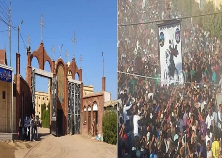اليوم انطلاق موسم دير الشهيد مارجرجس بالرزيقات وسط أجواء روحانية لمدة 7 أيام 1 دير مارجرجس بالرزيقات