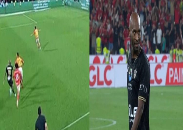 شاهد فيديو اشتباك شيكابالا مع لاعب الأهلي عقب خسارة السوبر المصري لقطة أثارت الجدل 1 2018 4 8 10 47 37 884 623