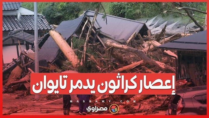 إعصار كراثون المدمر يضرب تايوان وتفاصيل إغلاق المدارس والرحلات الجوية 2 إعصار كراثون