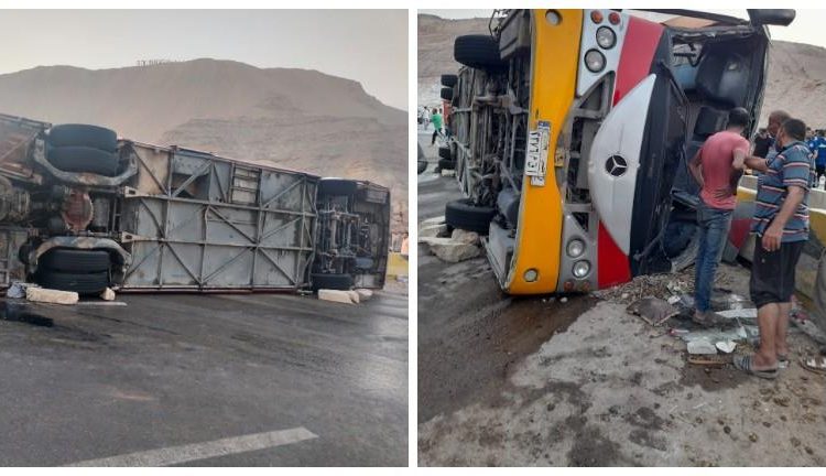 حدادًا على أرواح طلاب الجلالة جامعة المنيا تصدر هذا القرار العاجل 1 حادث أتوبيس الجلالة