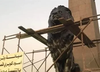 أسود كوبري قصر النيل