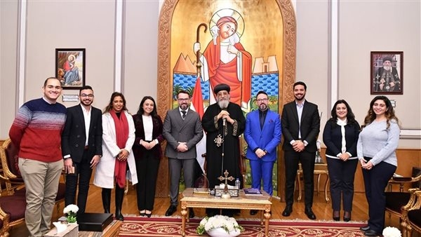 لقاء مثمر بين البابا تواضروس الثاني ورئيس مركز باحثي الإمارات للبحوث والدراسات 1 البابا تواضروس يشيد