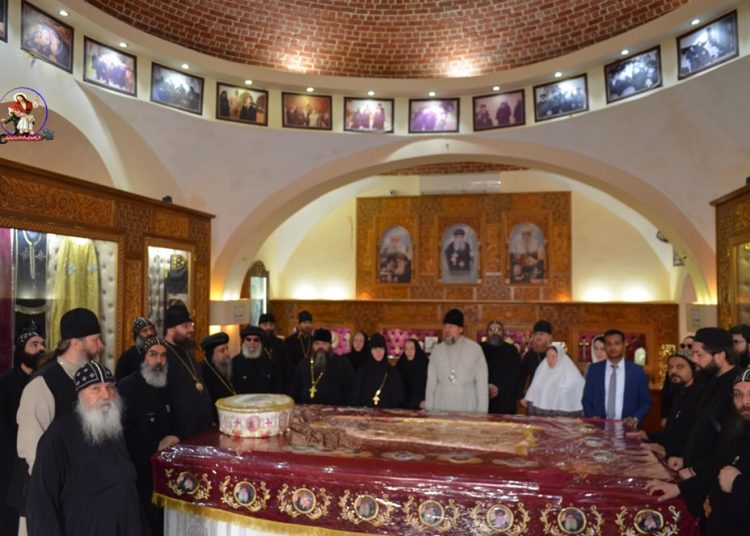 بالصور زيارة وفد من الكنيسة الروسية الأرثوذكسية لدير القديس الأنبا بيشوي بوادي النطرون 1 050b0c13 8790 4eb3 b53f d1f708d6caa3 7