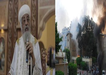قداسة البابا تواضروس من المقر الإداري الجديد يتحدث عن الهجوم على كاتدرائية العباسية عام 2013  وما حدث لها من جماعة الإخوان