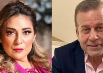 بالصورة الفنان شريف منير يثير الجدل بشان عودته لطليقته لورا عماد ظهر ممسكا بيدها