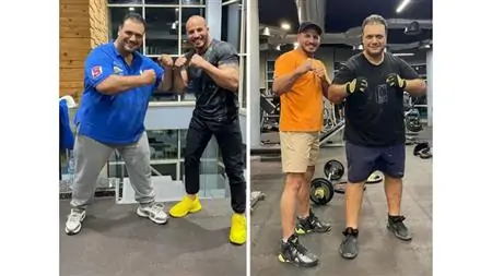 بيعمل إيه للمنتخب الفنان مراد مكرم يوجه رسالة لمنتقدي محمد صلاح 4 الفنان مراد مكرم يظهر بوضوح بعد خسارته للوزن