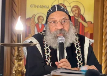الأنبا رافائيل أسقف عام كنائس وسط القاهرة يعلن موقف الكنيسة من غمس الجسد في الدم خلال التناول 12 الأنبا رافائيل