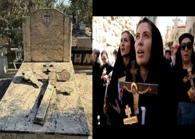 بالصور اعتداء متطرفون على مطرانية حماة للروم الأرثوذكس بسوريا ويحطمون الصلبان 1 إطلاق نار على مطرانية حماة للروم الأرثوذكس