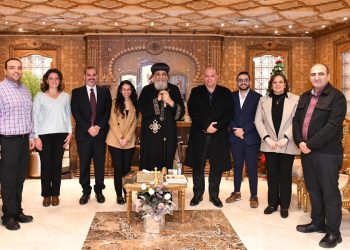 تفاصيل لقاء البابا تواضروس الثاني مع مسؤولي مستشفى الناس وموعد عودة  العظة الأسبوعية عقب توقفها