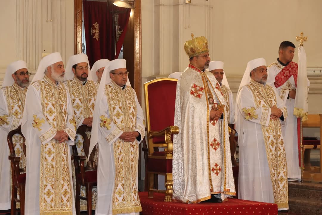 بالصور الأنبا إبراهيم إسحق بطريرك الأقباط الكاثوليك قداس عيد الميلاد المجيد 3 الأنبا إبراهيم إسحق بطريرك الأقباط الكاثوليك