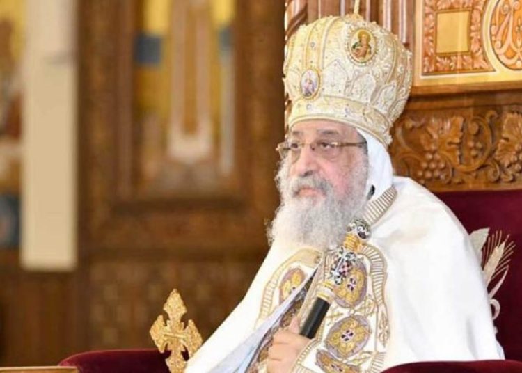 البابا تواضروس الثاني يترأس قداس رأس السنة في انتظاركم بفرح عظيم 1 2018 4 8 10 47 37 884 696